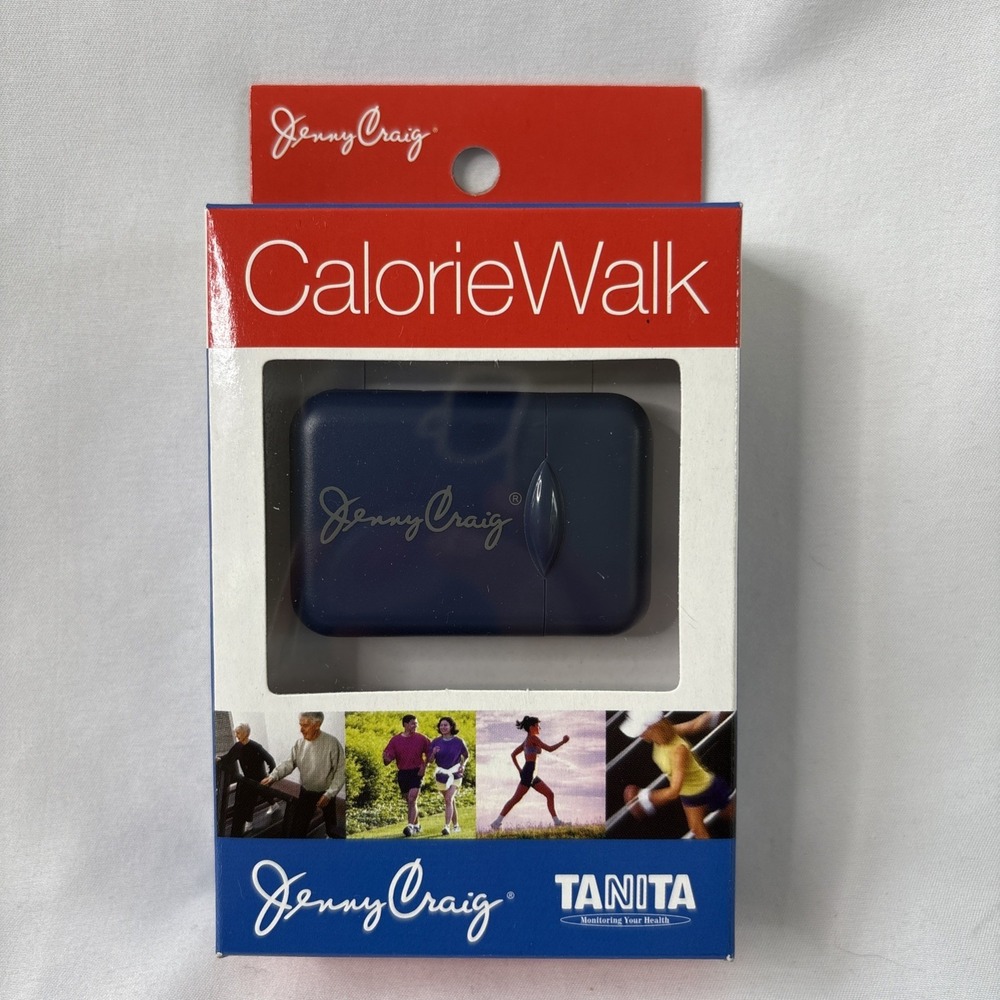 Jenny Craig Calorie Walk Pedometer Clip On Counts Steps‎ Calories Burned NEW